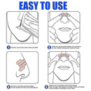Nasal Strips For Snore Relief - Breathe Better, Sleep Better, 55mm X 16mm