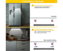 LED Closet Light with Motion Sensor, 12 Inch Dimmable Rechargeable LED Under Kitchen Cabinet Light