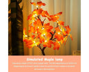 Night Lights -24 Led Lights Maple Leaf Tree Lights