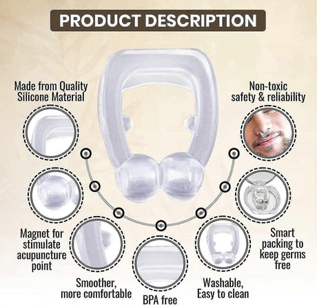 Stop Snores With Reusable Anti Snoring Devices - Snore Stopper For Women And Men