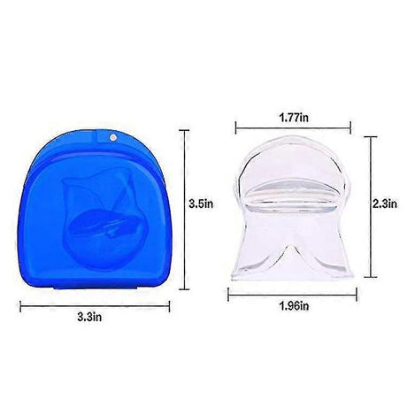Transparent Silicone Tongue Anti Snoring Device Medical Silicone Anti Snore Device Apnea Aid