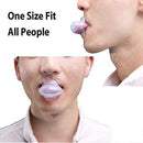 Transparent Silicone Tongue Anti Snoring Device Medical Silicone Anti Snore Device Apnea Aid