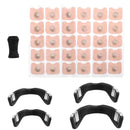 Breathing Nasal Strip Starter Kit 15 Count Boost Oxygen Reduce Snoring Sleep Aid - Black
