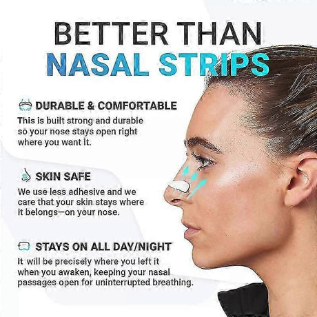 Breathing Nasal Strip Starter Kit Anti-Snoring Ventilation Sleeping Aid