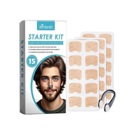 Grip Nose Strips for Breathing Snoring Relief Grip Nose Clip Sleeping Aid