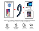 Ear Hook Wireless Headphones - Non Ear Plug - Single Ear Noise Cancelling Headset with Mic