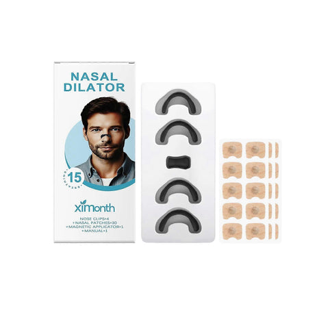45Pcs Grip Nose Patch Set Reduces Snoring and Nasal Discomfort Sleep Care