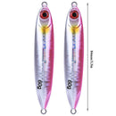 2Pcs Simulation Fish Shape Lure Bait Fishing Tackle Vivid Swimming Posturepink