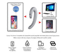 Ear Hook Wireless Headphones - Non Ear Plug - Noise Cancelling Single Ear Headset with Mic