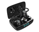 Noise Cancelling Ear Hook Earbuds-Black