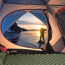 Ultralight Sleeping Pad with Built-in Pillow, Inflatable Camping Mattress for Backpacking, Traveling and Backpacking, Compact and Portable Camping Mat