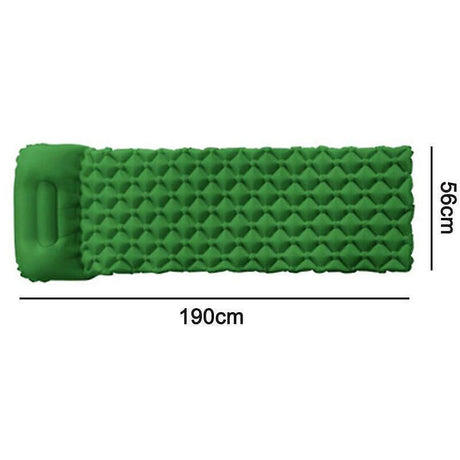 Ultralight Sleeping Pad with Built-in Pillow, Inflatable Camping Mattress for Backpacking, Traveling and Backpacking, Compact and Portable Camping Mat