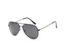SPLOV Aviation Polarized Sunglasses Men and Women Brand Designer Pilot Sun Glasses Classic Coating Driving - Black Grey
