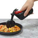 Stainless Steel Pizza Cutter Single Wheel Cut Tools Pizza Chopper Slicer Kitchen Gadget Household Cake Cutter Knives