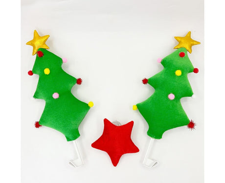 Christmas Car Decorations Christmas Tree Car Kit Vehicle Windows Ornaments Xmas Car Styling Gift