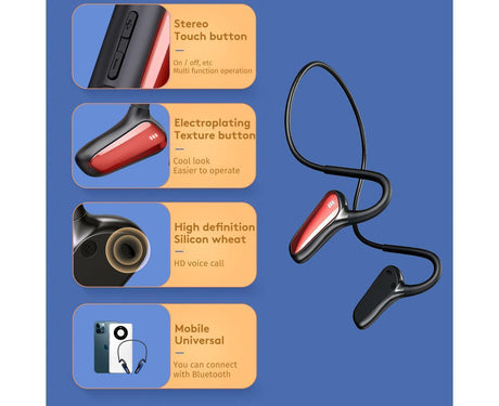 Sports Wireless Headphones - Waterproof - Bluetooth Earbuds for Running Walking Gyming