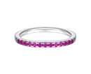 Women Ring Elegant Silver Visual Effect-US 7 C