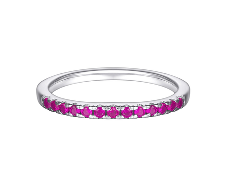 Women Ring Elegant Silver Visual Effect-US 7 C