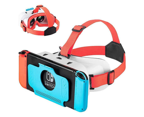 VR Headset for Nintendo Switch / Switch OLED /Nintendo Switch 3D VR (Virtual Reality) Glasses, Switch VR Labo Goggles Headset for Nintendo Switch