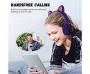 babies Bluetooth Cat Ear Headphones Foldable Stereo Wireless Headphones
