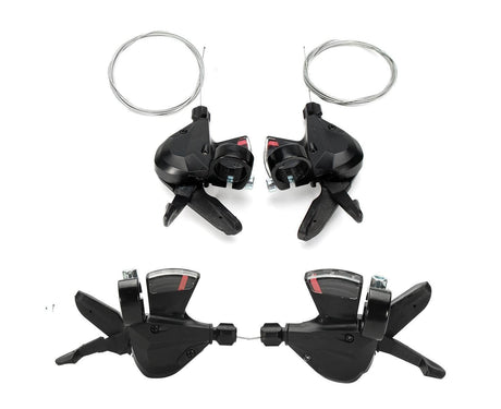 1 Pair 3x8 Speed MTB Bike Bicycle Left Right Shifter for Shimano Acera SL-M310
