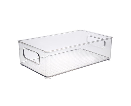 Refrigerator Organizer Bins Clear
