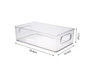 Refrigerator Organizer Bins Clear