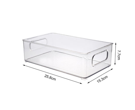 Refrigerator Organizer Bins Clear