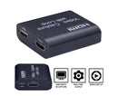 4K HDMI-compatible to USB2.0 High Clarity 1080P Video Capture Card Dongle for Game Live Streaming - Black