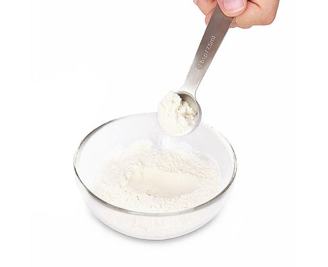 6Pcs Stainless Steel Measuring Spoons Set Measure Baking Coffee Kitchen Tool