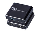 4K HDMI-compatible USB2.0 Video Capture Card Game Live Streaming Recording Box Adapter - Black