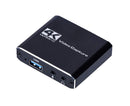 4K HDMI-compatible USB2.0 Video Capture Card Game Live Streaming Recording Box Adapter - Black