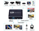 4K HDMI-compatible USB2.0 Video Capture Card Game Live Streaming Recording Box Adapter - Black
