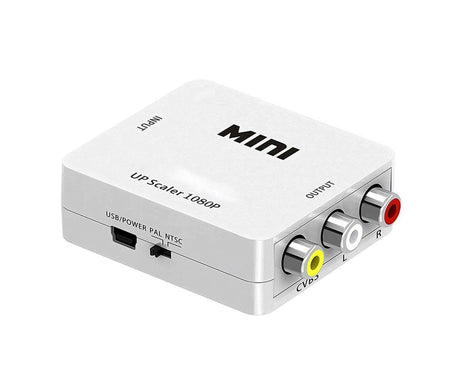 Audio Converter Harmless Environmentally Friendly Lightweight No Power Converter for DVD - White