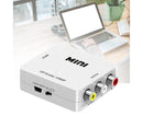 Audio Converter Harmless Environmentally Friendly Lightweight No Power Converter for DVD - White