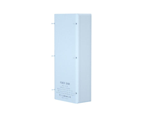 Battery Charger Case Detachable Design 5 Interfaces LCD Rechargeable Multifunctional 15W Fast Charging Easy to Carry Battery Charge - White