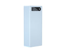 Battery Charger Case Detachable Design 5 Interfaces LCD Rechargeable Multifunctional 15W Fast Charging Easy to Carry Battery Charge - White