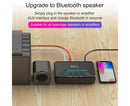 Car Wireless NFC Bluetooth-compatible 5.0 Receiver AV AUX HiFi Stereo Audio Music Adapter - Black