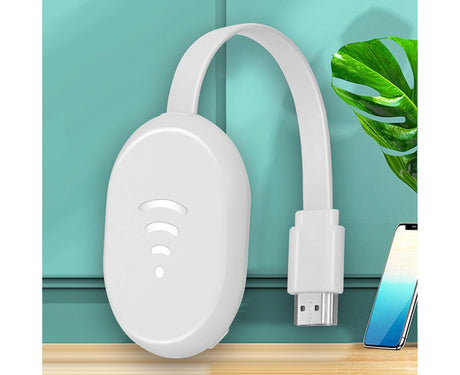 E38 Display Dongle Stable Transmission Widely Compatible 1080P Off-screen Push Video Streamer for Android - White