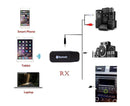 Mini 3.5mm Jack USB Wireless Bluetooth-compatible Audio Receiver Adapter for PC Speaker - Black