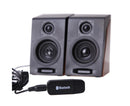 Mini 3.5mm Jack USB Wireless Bluetooth-compatible Audio Receiver Adapter for PC Speaker - Black