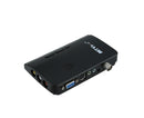 Mini TV Box Digital Computer RF AV to VGA HDTV Programs Tuner Receiver Monitor - Black