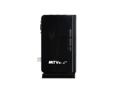 Mini TV Box Digital Computer RF AV to VGA HDTV Programs Tuner Receiver Monitor - Black