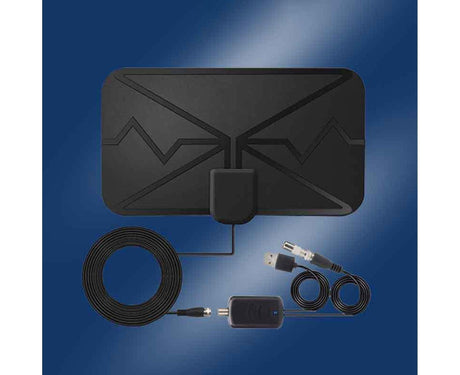 TV Antenna Mini 300 Miles Range 4K High Performing Digital Antenna for Home - Black