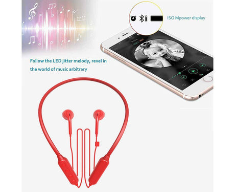 Bluetooth Headphones Neckband Wireless Earphones In-Ear Sports Earbuds