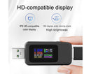 USB Tester LCD Digital Display Rapid Identification Plug And Play 160-Degree Wide Viewing Angle 65W/120W Charger Tester for Mobile Phone - Black