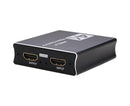 Video Capture Card 1080P High Speed 4K HDMI-compatible to USB3.0 Game Capture Device for Live Streaming - Black
