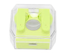 Smart Voice Translator Earbuds Support 144 Languages Online Translation Power Display Translating Headset for Traveling Green