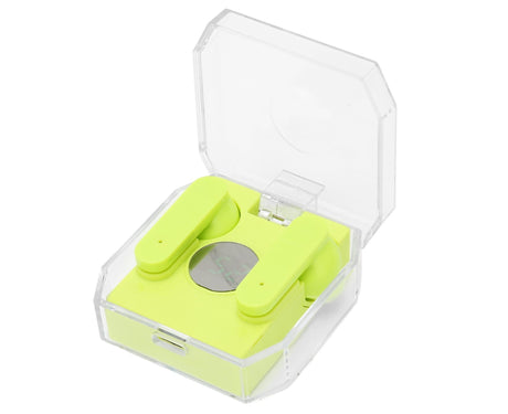 Smart Voice Translator Earbuds Support 144 Languages Online Translation Power Display Translating Headset for Traveling Green
