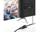 Wired Network Card High-speed Anti-interference Plug Play Micro USB2.0 10/100Mbps External WiFi Network Card for Desktop - Black
